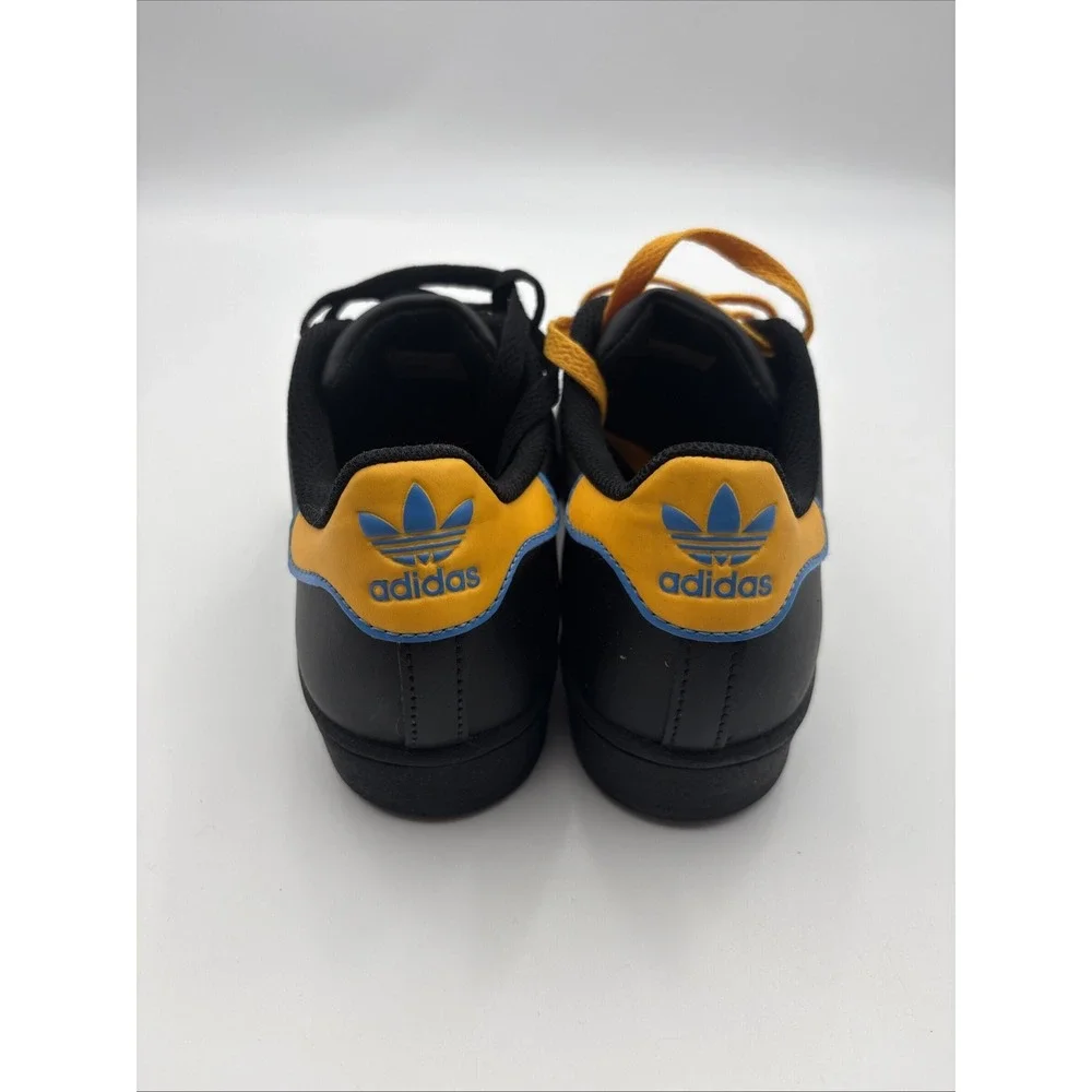 Adidas Originals Superstar UCLA Black Gold Blue Sneakers FZ5892 Mens 5 Y5